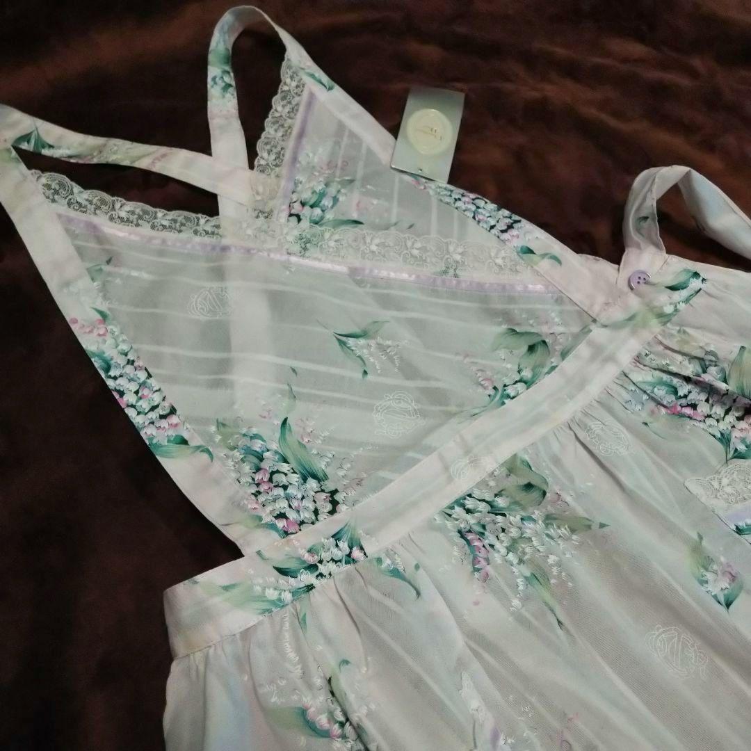 【新品】クリスチャンディオール 花柄 エプロン すずらん ポケット ピンク