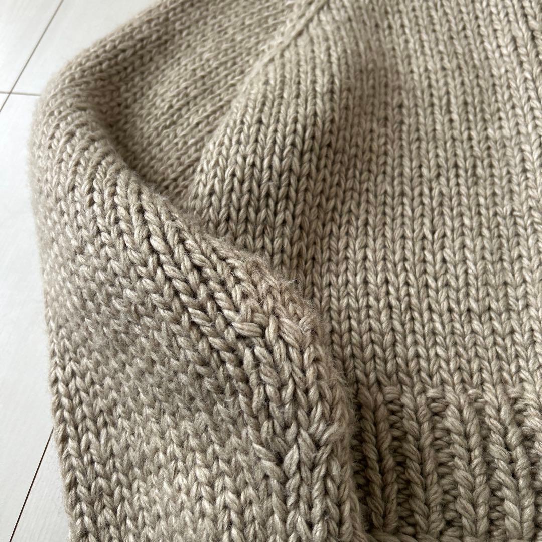 isook ハンドニットカーディガン