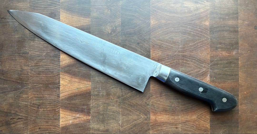 杉本　CM2127 切付　牛刀　270mm 9寸　包丁　合金　ステンレス　洋包丁