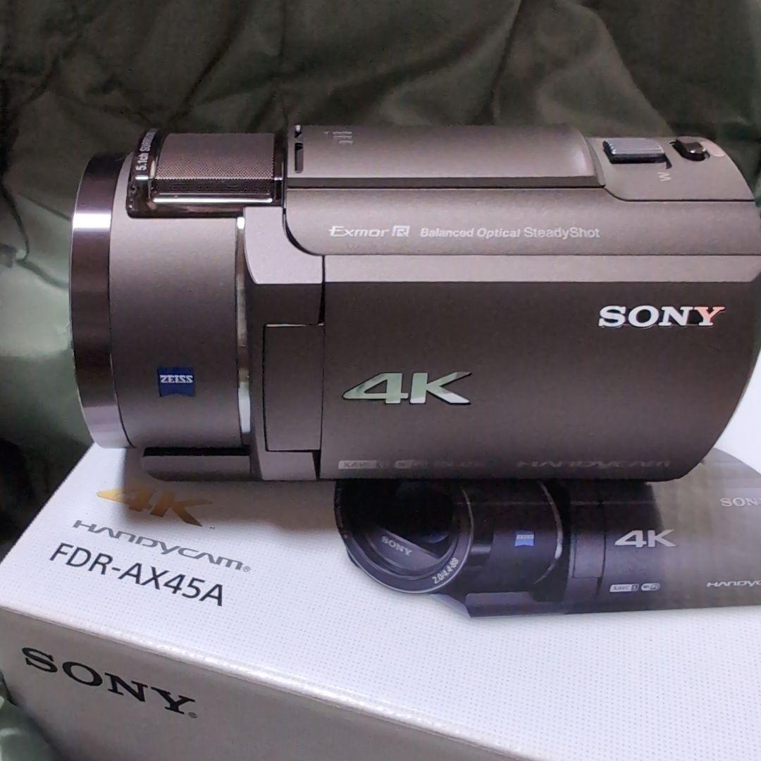 限定値下げ！SONY HANDYCAM 4K FDR-AX45A