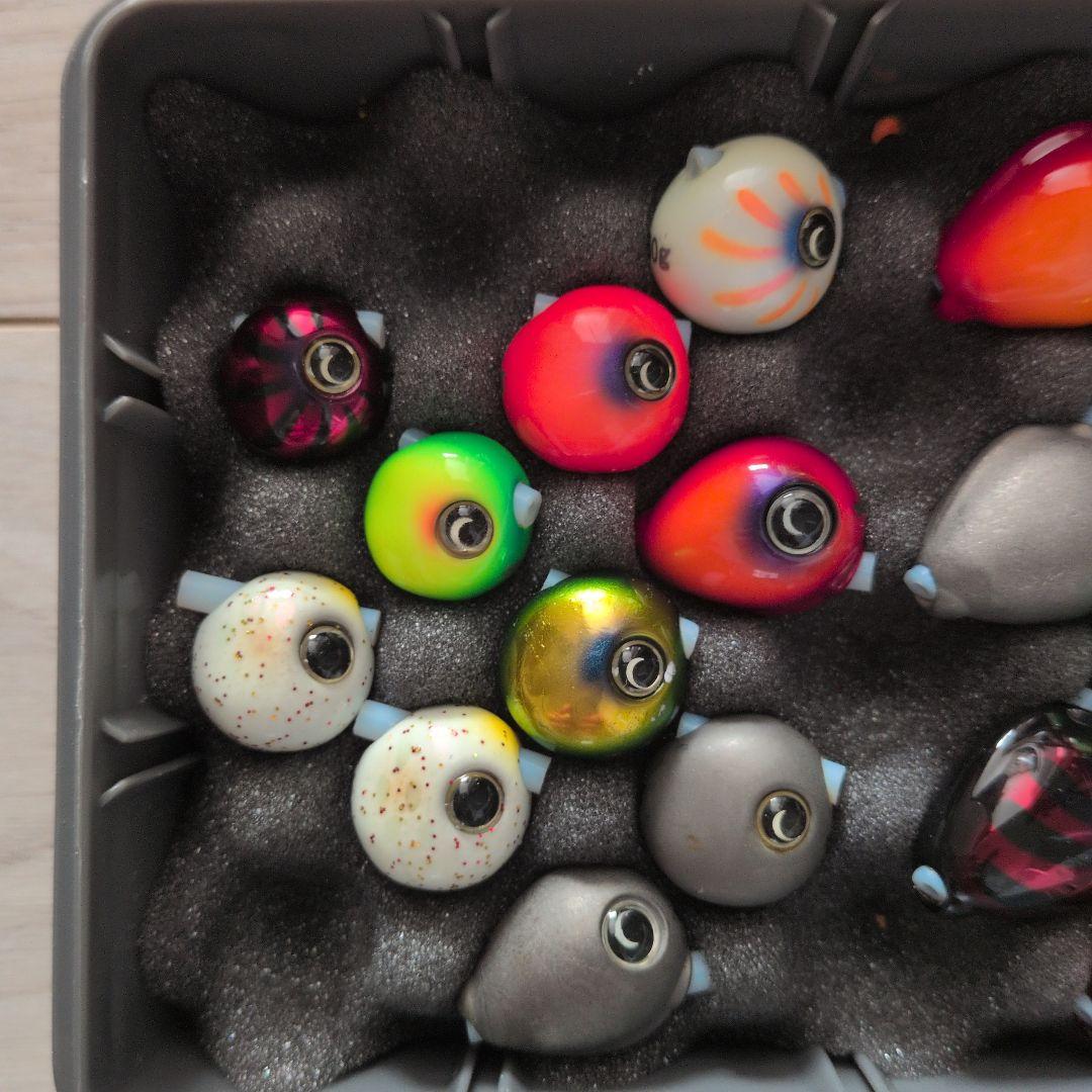 値下げ【合計25個】ジャッカルビンビン玉　タングステン　 45-120g