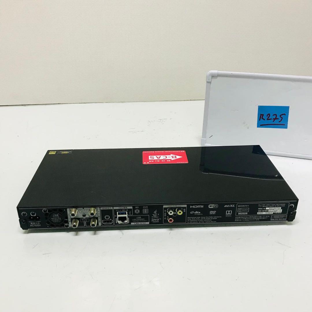 SONY BDZ-ZW1700 ブルーレイ/DVDレコーダー電源確認済み