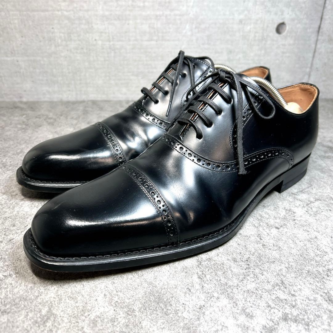 未使用級【REGAL】ビジネスシューズ/122R/プレーントゥ/ストレートチップ