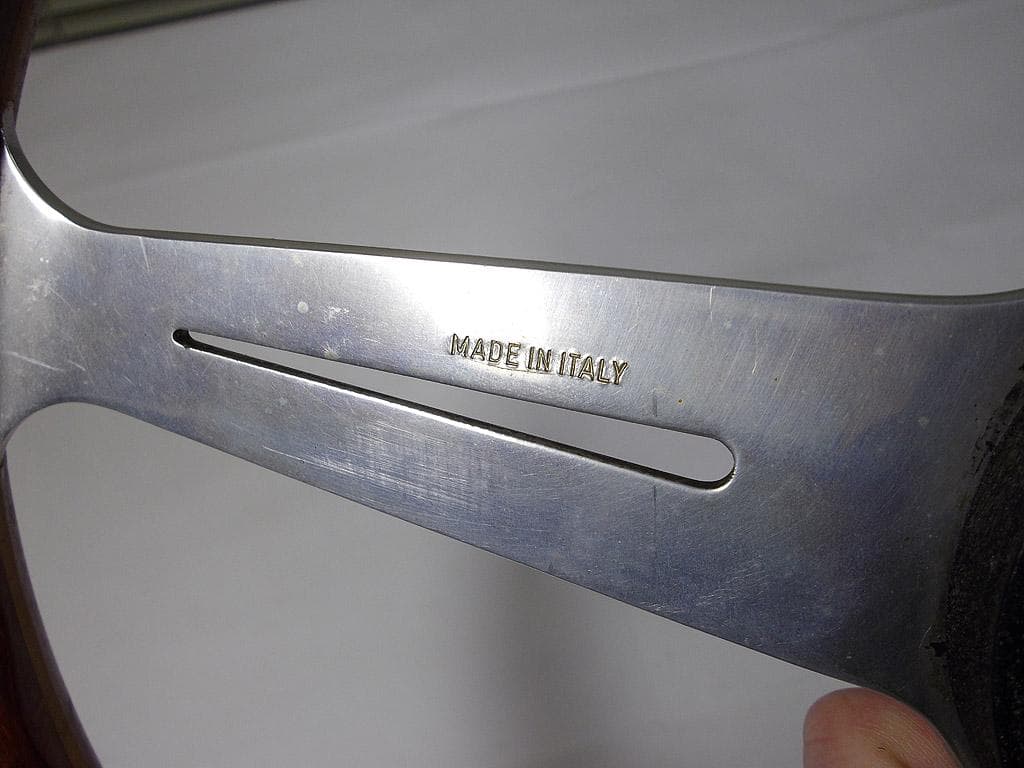 当時物！NARDI ナルディ クラッシック ウッドステアリング・ハンドル 365