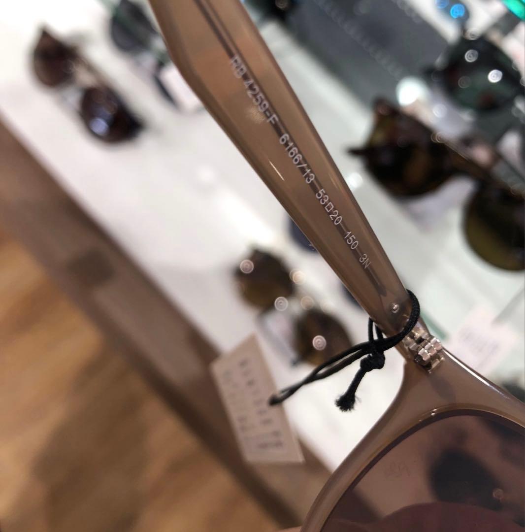 RB4259F-616613　レイバン　サングラス　伊達メガネ　クリア