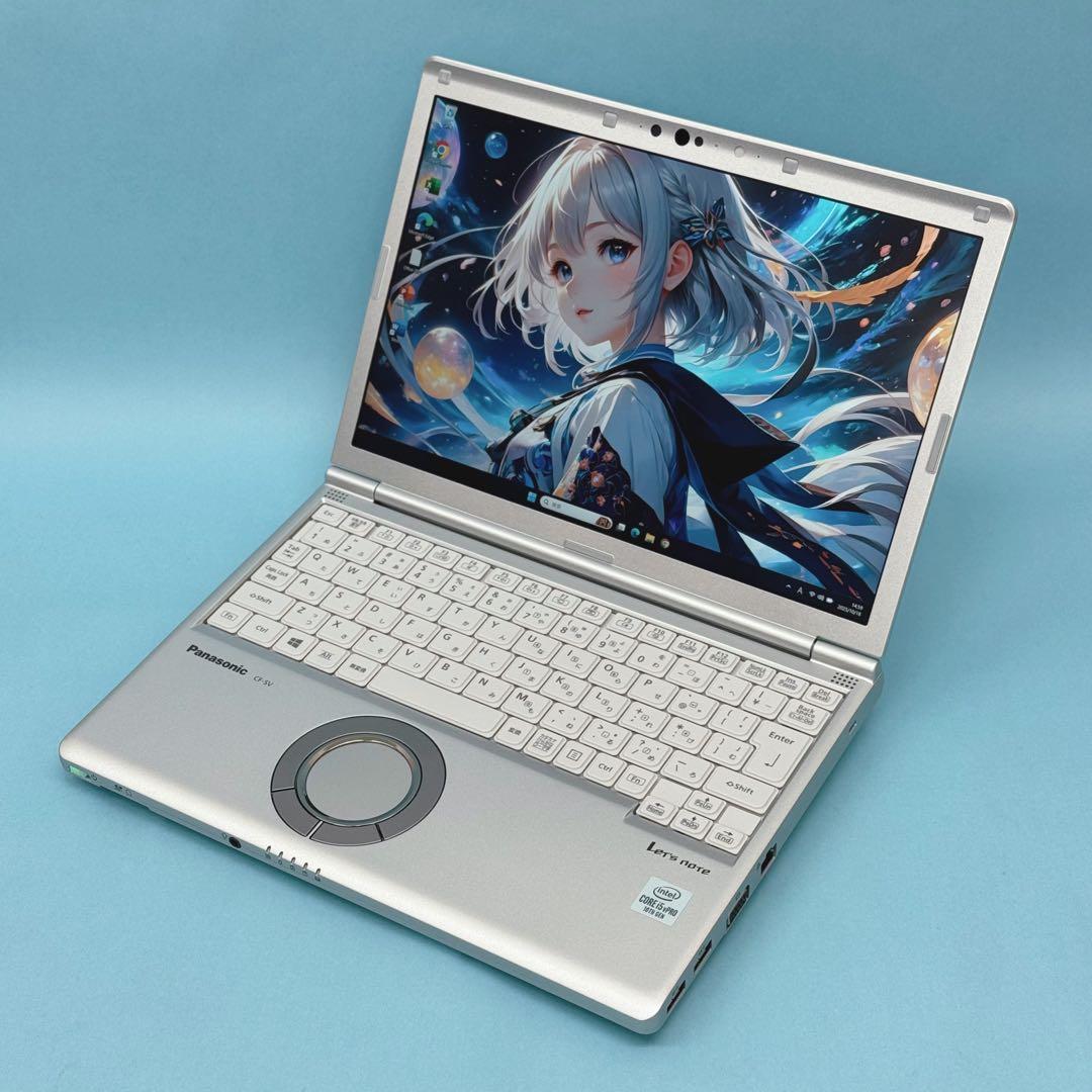 855 準美品 使用130時間 レッツノート SV9 i5 第10世代 8GB