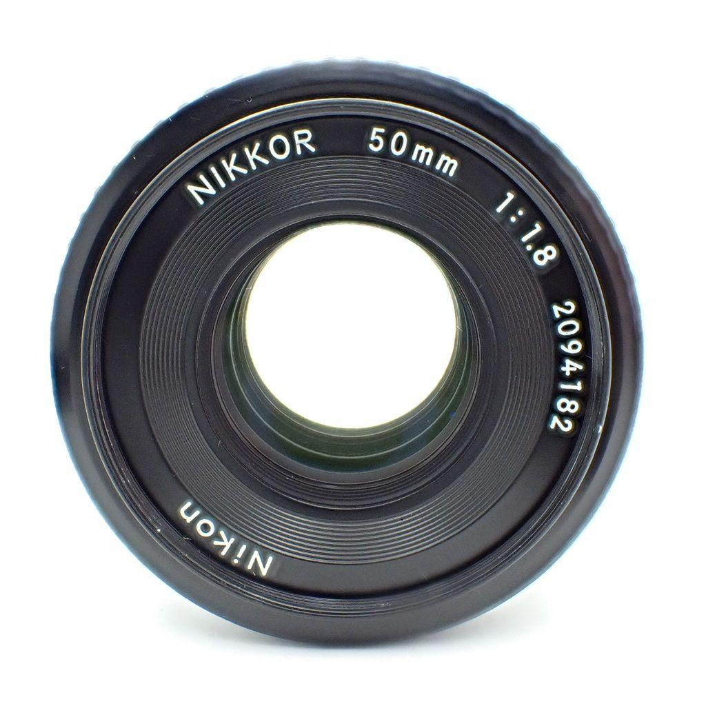 【動作確認済】Nikon Ai-s 50mm f1.8 パンケーキ 純正付属品付