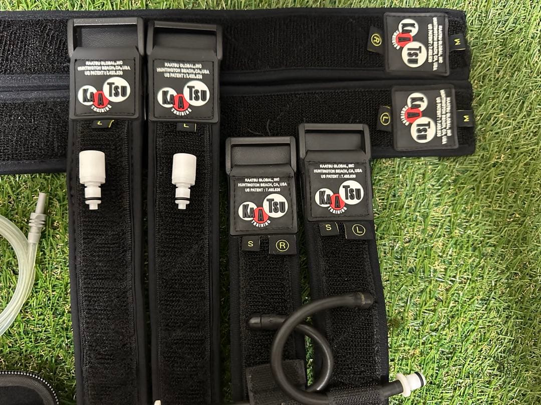 Kaatsuサイクル2.0腕脚ベルトMサイズ 、腕ベルトSサイズ加圧トレーニング