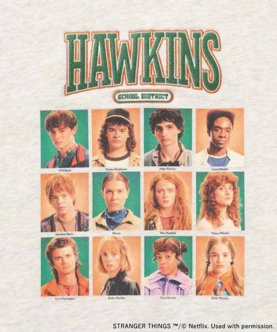 Stranger Things x ニコアンド スウェット Lサイズ