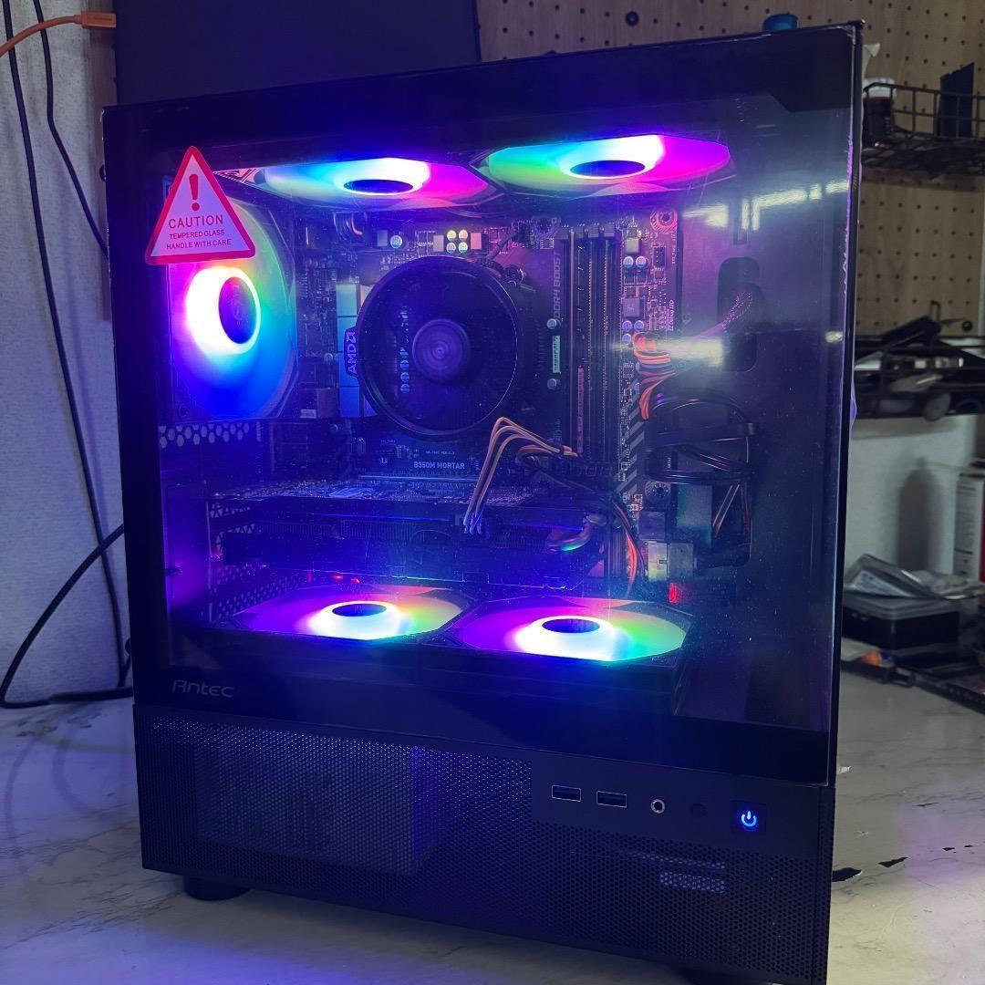 新品ケースゲーミングPC/Ryzen 5 1400/16GB/GTX1060