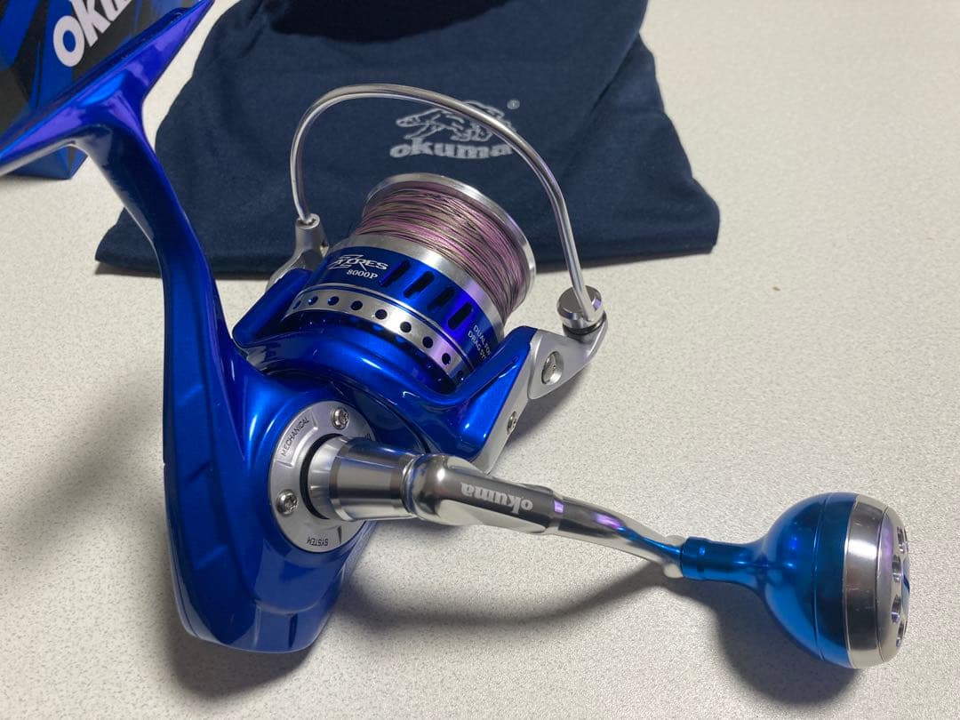 オクマ　アゾレス8000P スピニングリール