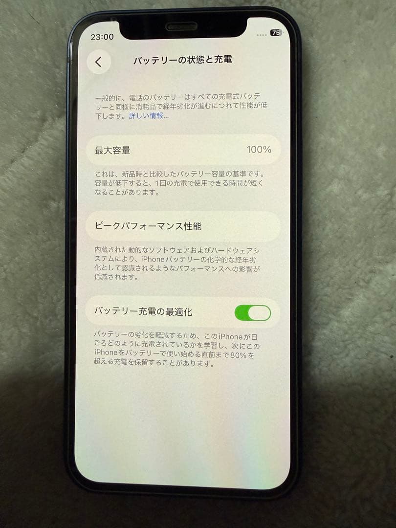 iPhone12mini ブルー