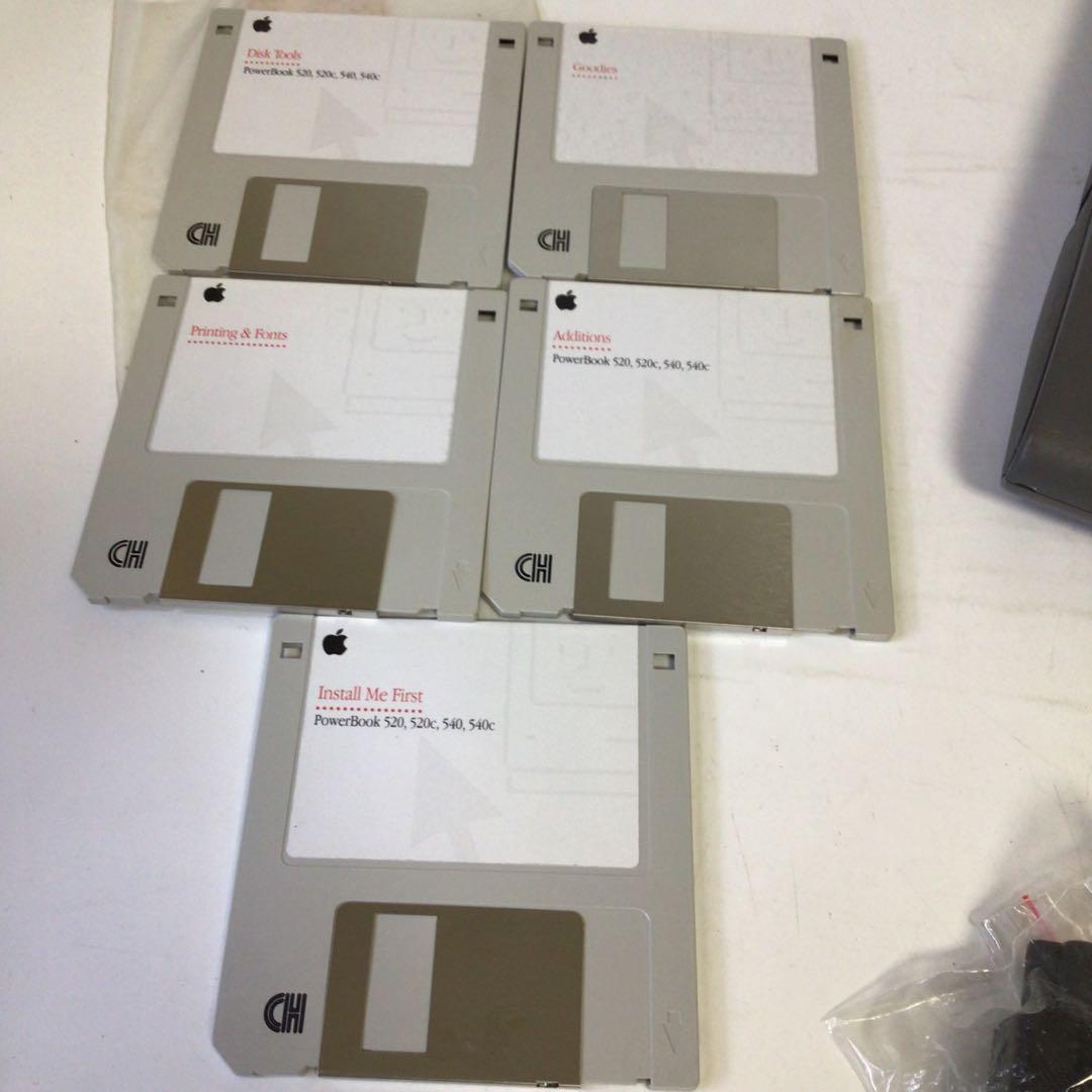 Apple PowerBook 540 本体 ケーブル　付属品