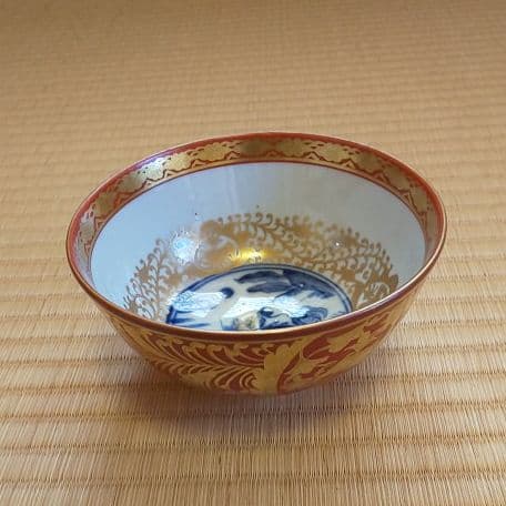 A 108 金蘭手 鳳凰絵 ・ 永楽和全作 ( 未使用品 )