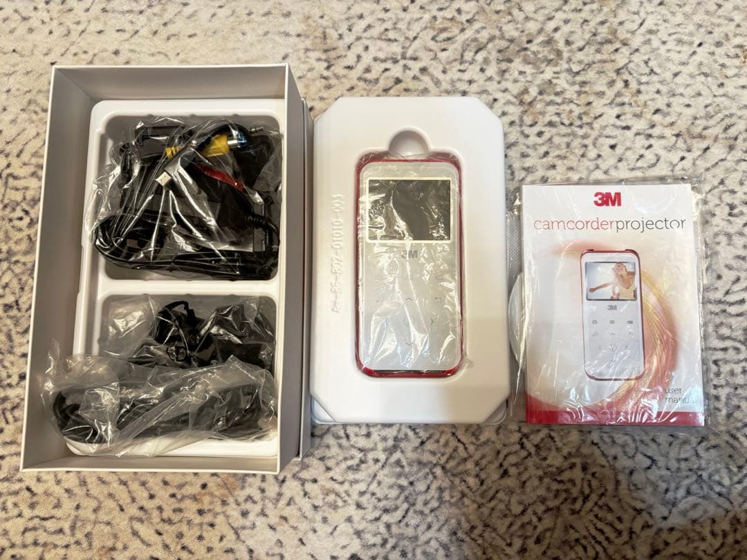 3M プロジェクター 小型ビデオカメラ