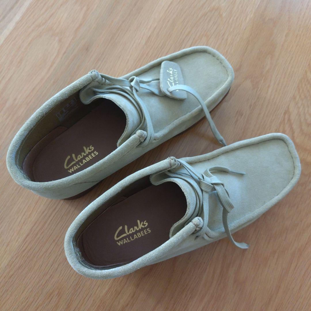 【さん】【美品】clarks クラークス ワラビーブーツ2