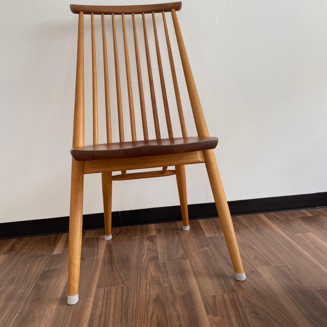 柏木工　シビルチェア（ウォールナット＋ナラ材）