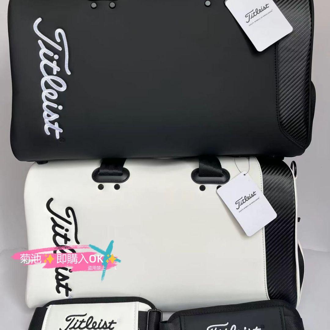 titleist ゴルフ ボストンバッグ バッグ タイトリスト ゴルフ ブラック