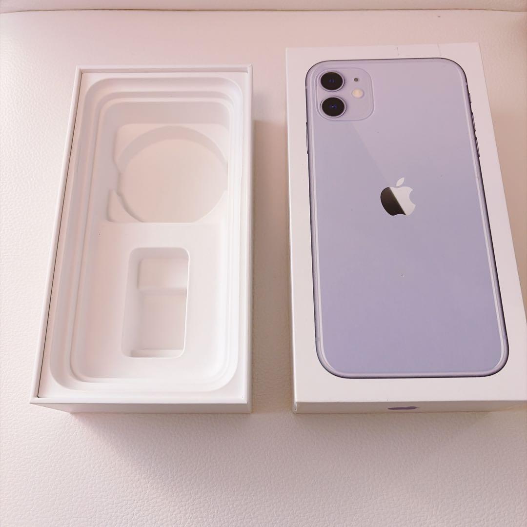 iPhone11 パープル　128GB