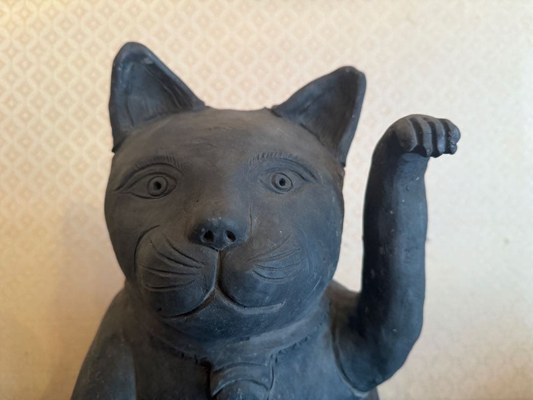 【O-2132】招き猫 置物 オブジェ