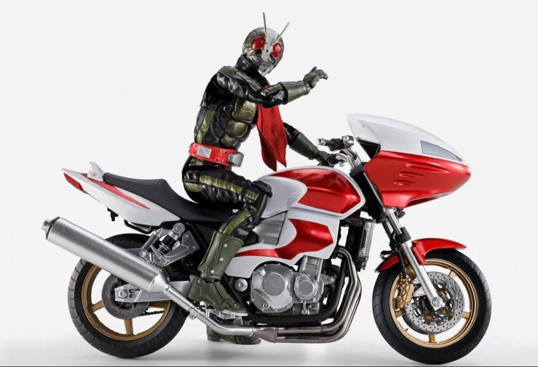 仮面ライダー2号／一文字隼人 サイクロン2号 セット