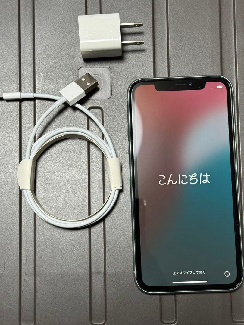 Apple iPhone 11 ミントグリーン 本体 美品