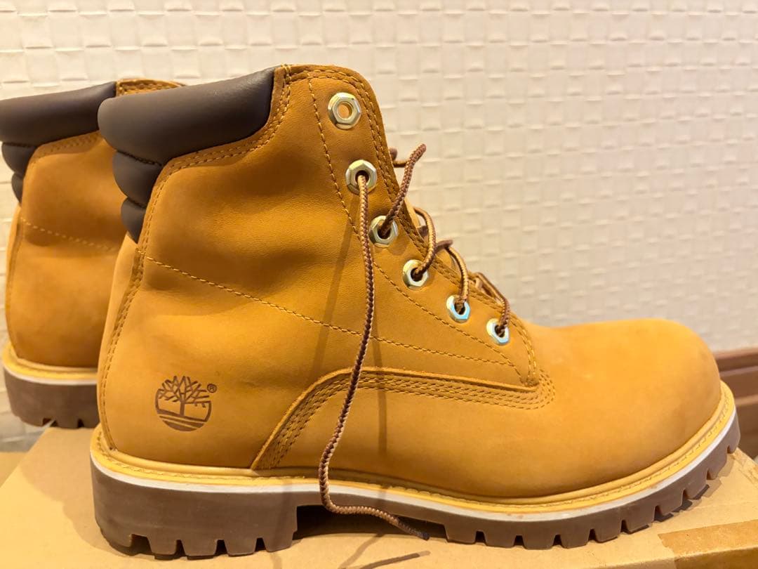 Timberland ブラウンハイカットブーツ 26cm