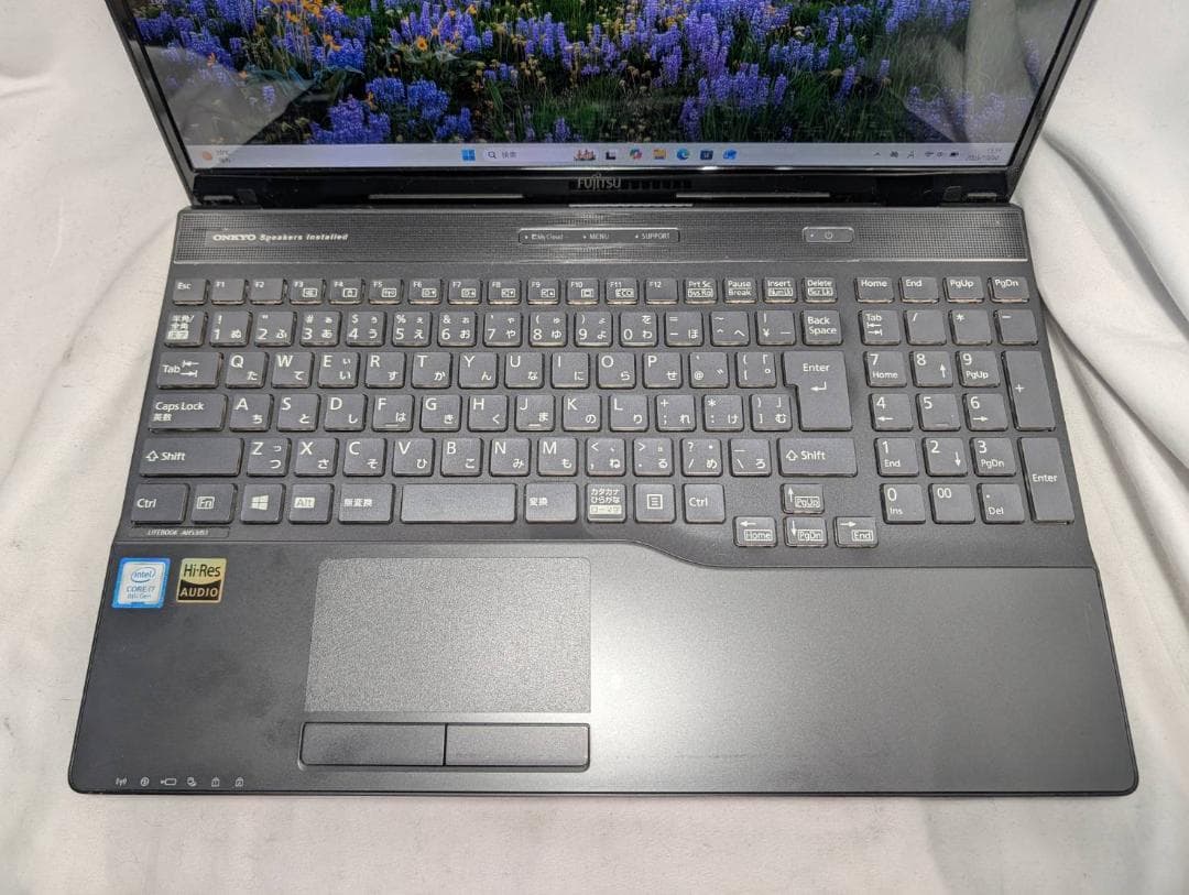 富士通 LIFEBOOK AH53/B3 i7/8GB/SSD256/Win11