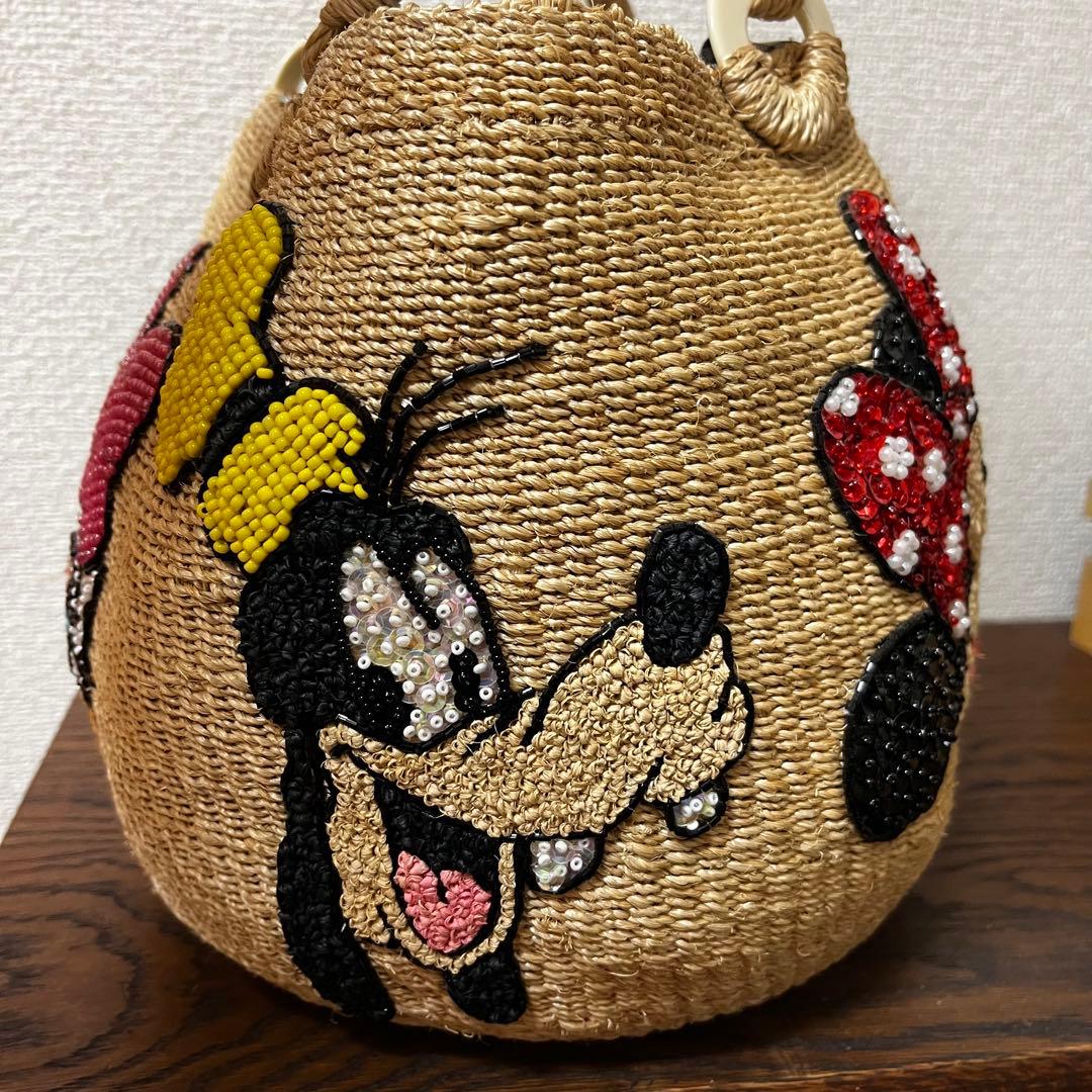 BEAMS ディズニー　かごバッグ　カゴバッグ