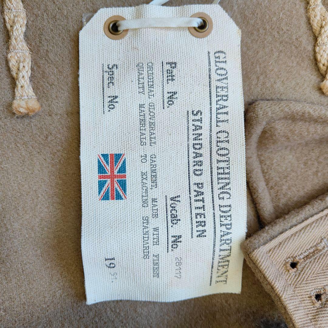 極美品　ミッドモンティ ダッフルコート キャメル　グローバーオール