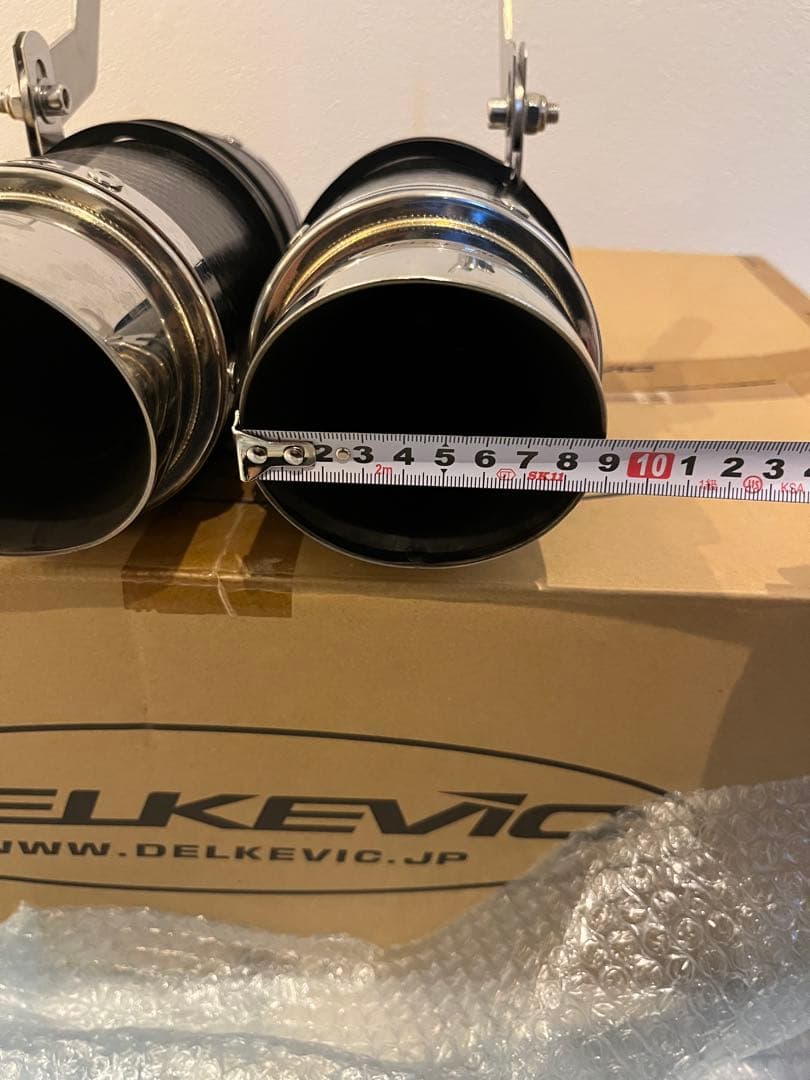 TRIUMPH SpeedTriple1050 Delkevic マフラー2本