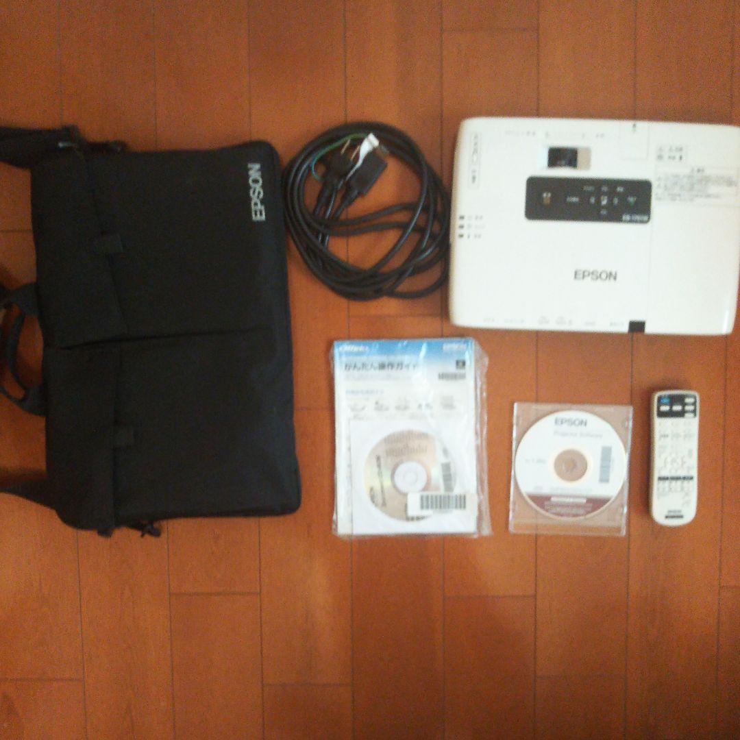 使用121時間(残り3700時間) EPSON EB-1761W プロジェクター