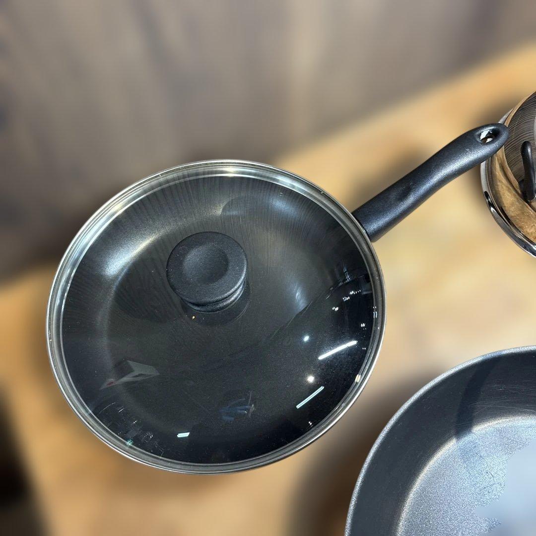 アムウェイ　クイーンクックウェア　ノンスティックグリルパン　フライパン　セット