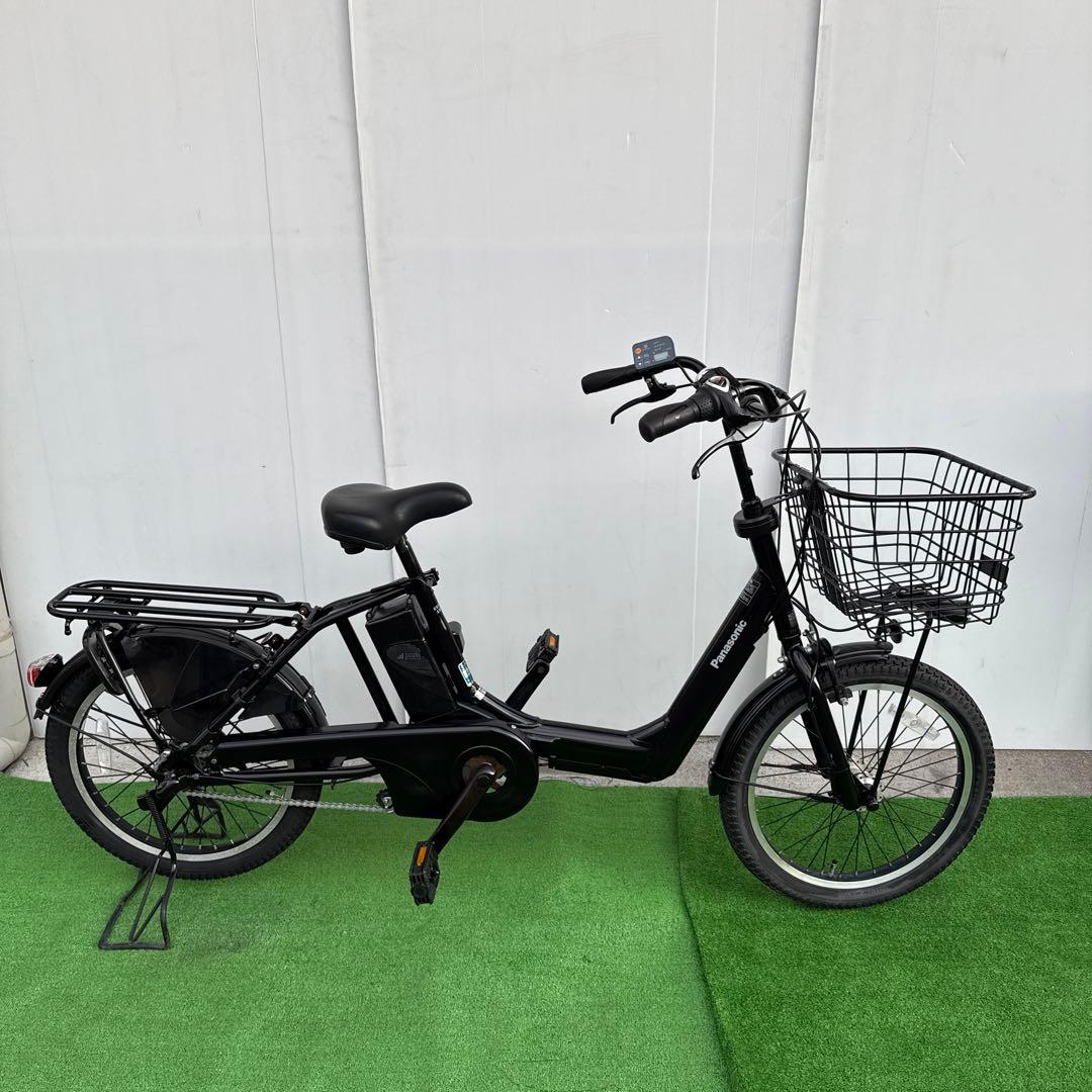 Panasonic電動アシスト自転車20インチ ブラック【引き取り限定】