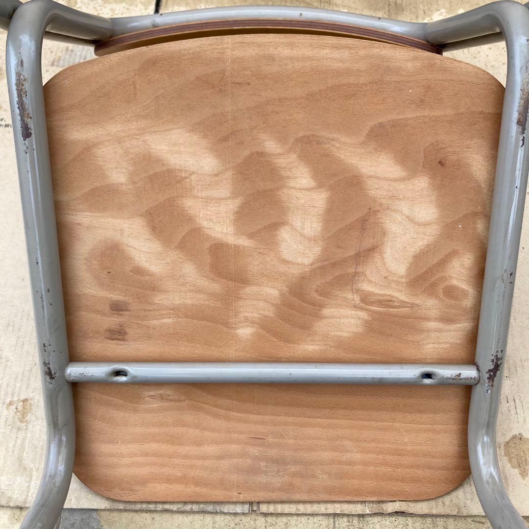 4点セット チトセ 学校 椅子 レトロ CDHK