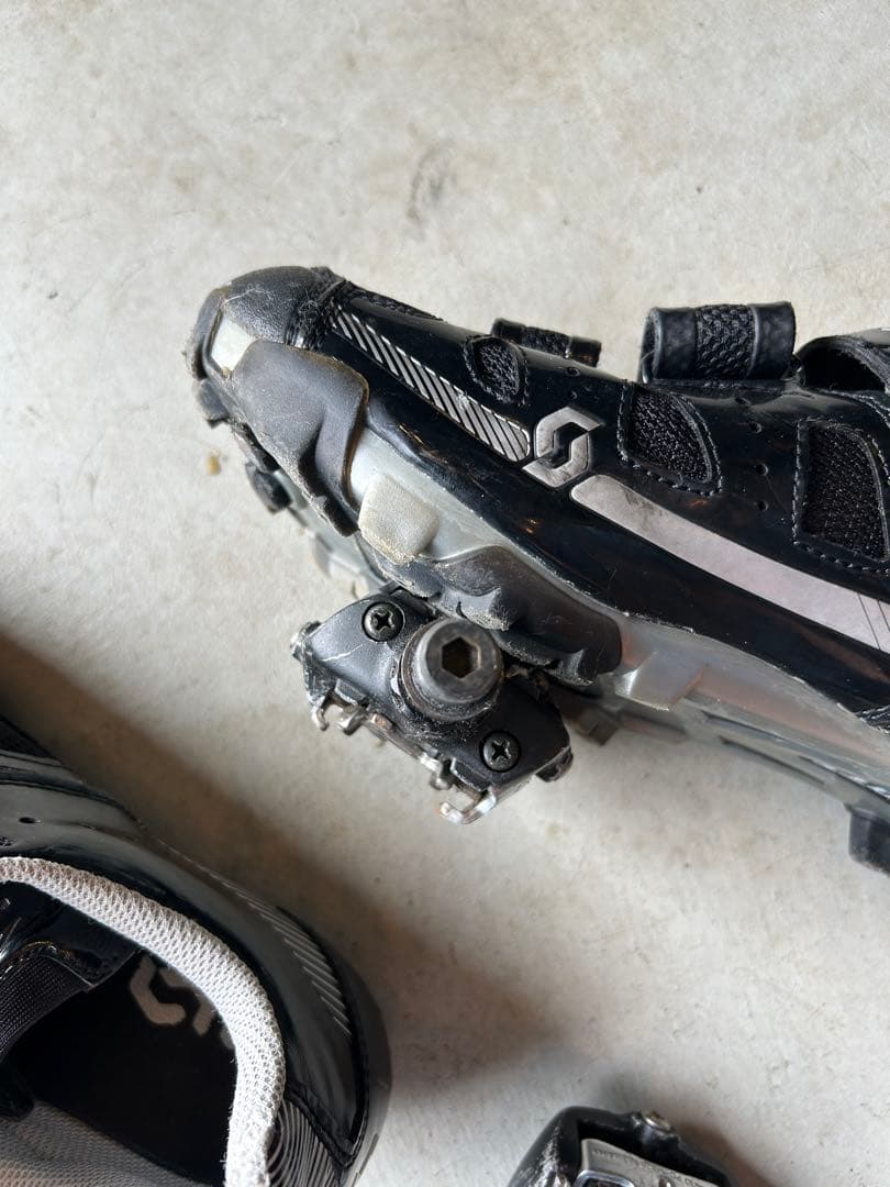 MTB scott comp ビンディングシューズ 25cm ペダルクリート付