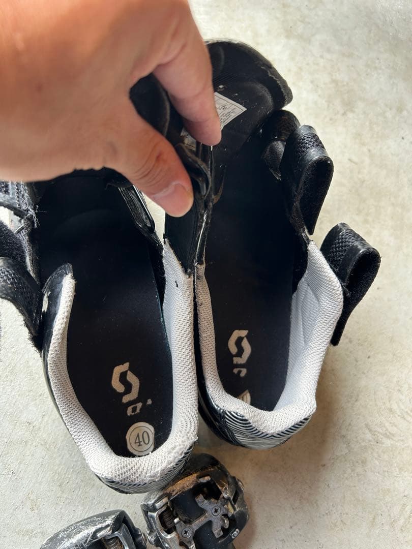 MTB scott comp ビンディングシューズ 25cm ペダルクリート付