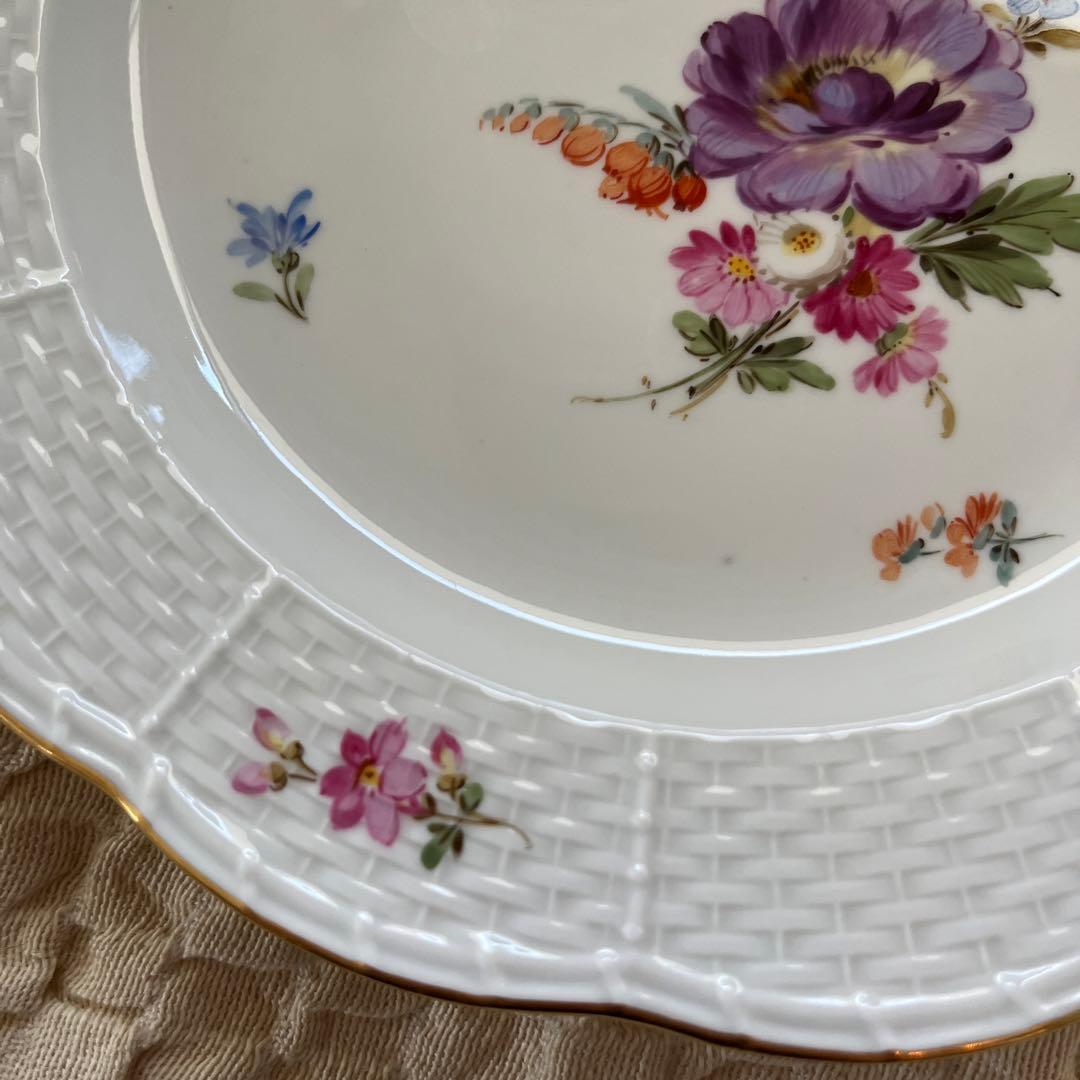 オールドマイセン 愛らしいフラワーブーケ