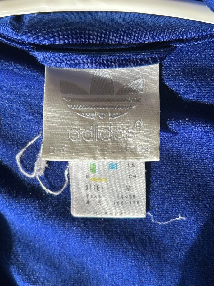 adidas ジップアップジャケット M ネイビー/ライト　ヴィンテージ