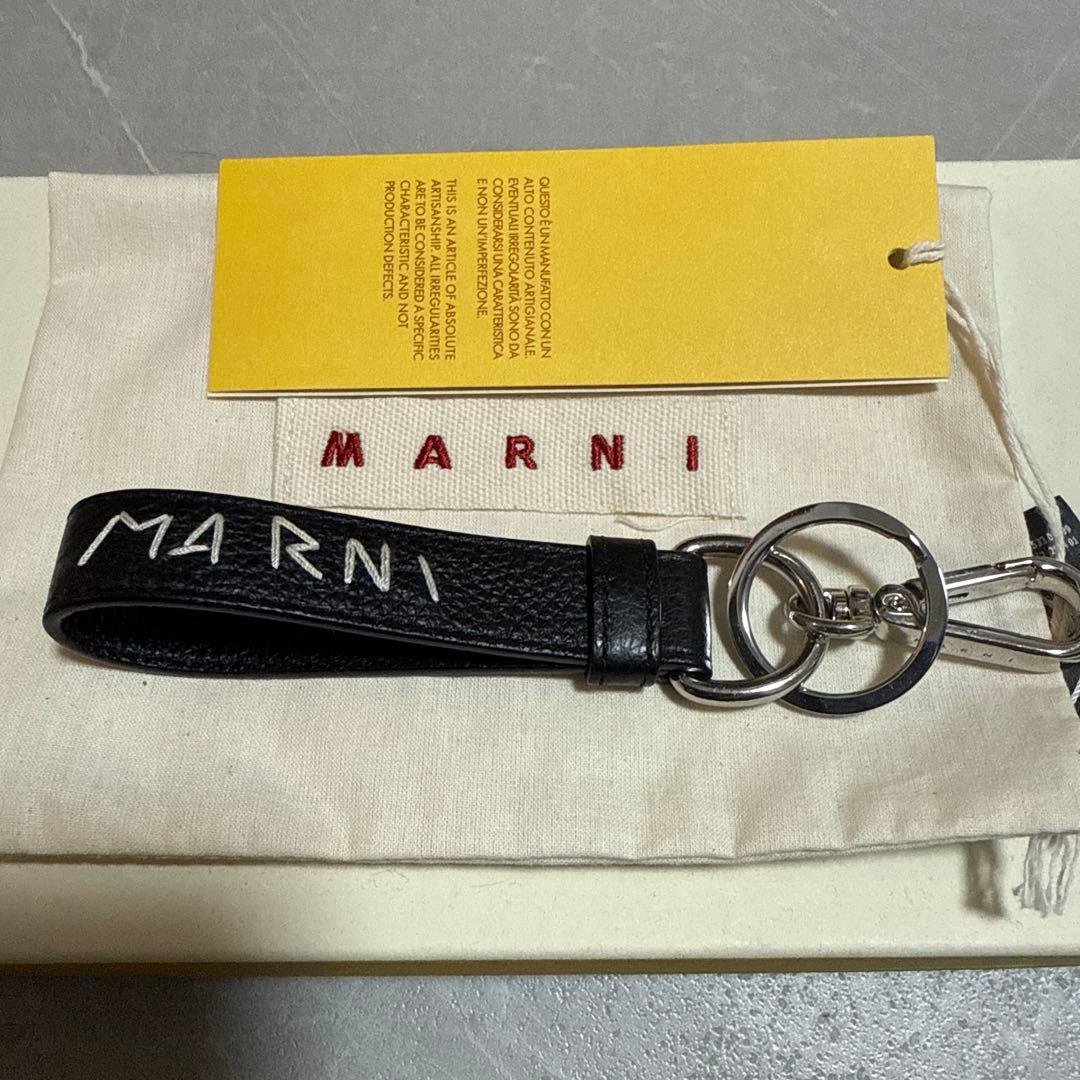 【新品】MARNI レザーキーリング