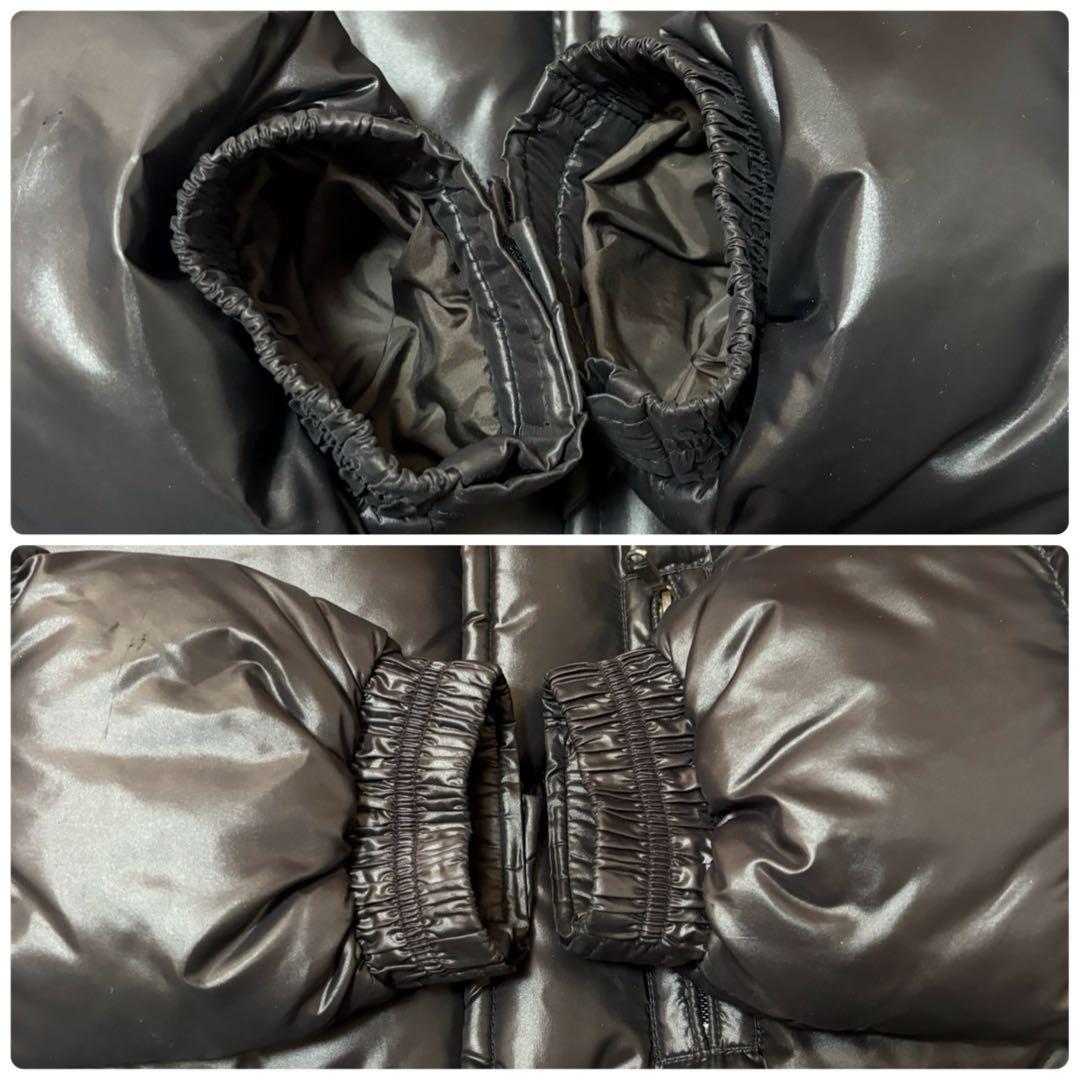 CAMP7 ダウンジャケット M 短丈 Y2K ファー付 お兄系　ギャル男