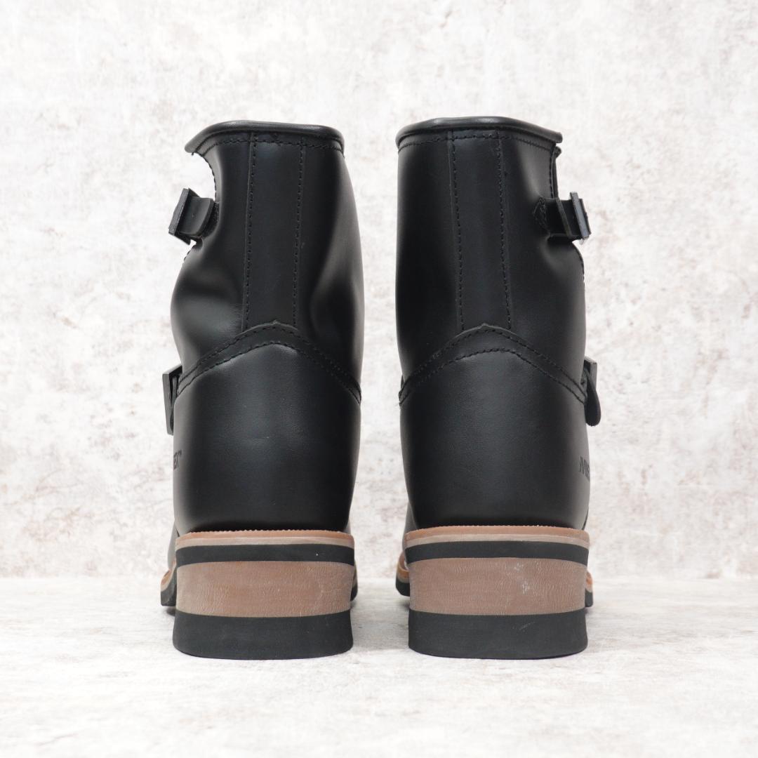 AVIREX HORNET ショートエンジニアブーツ 8.5 ブラック