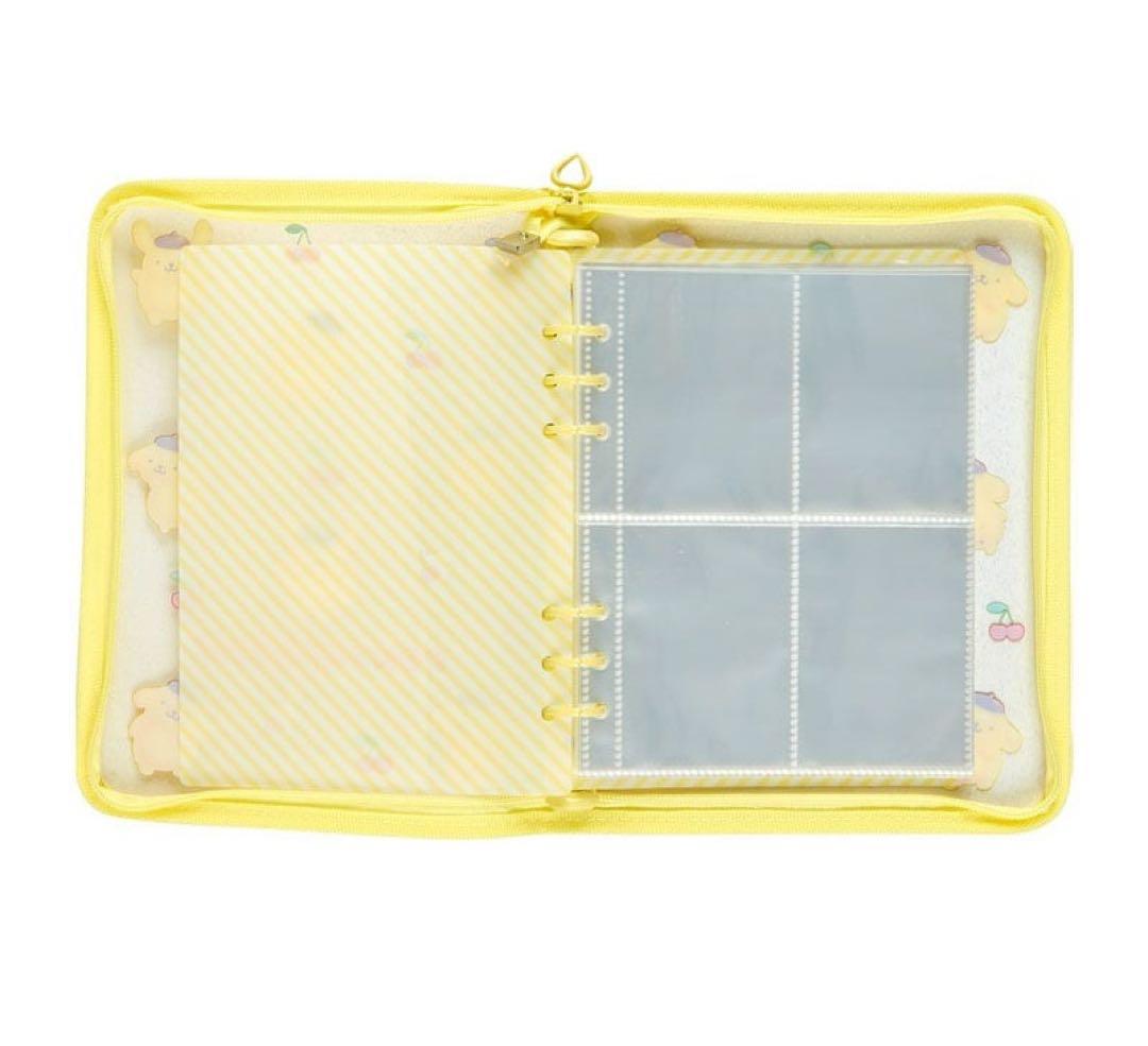 【サンリオ】3D クリアバインダー ポムポムプリン サンリオ シール シール帳