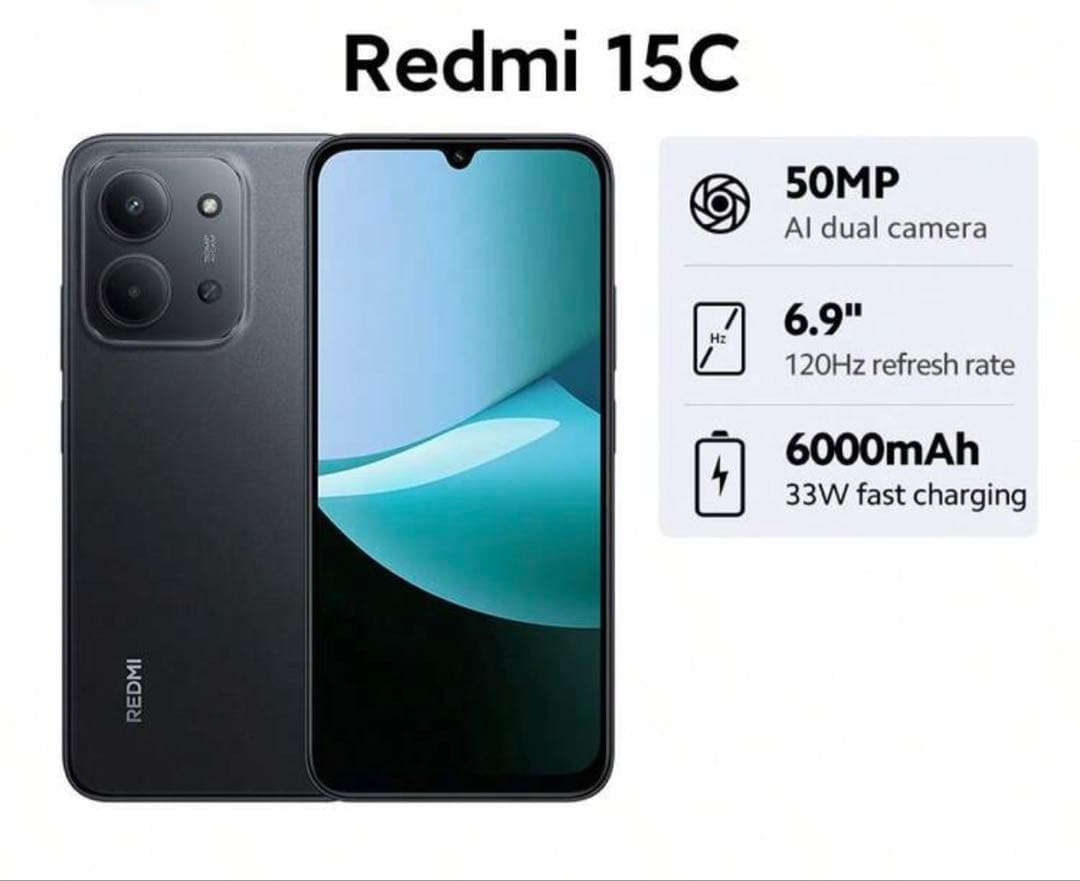 Xiaomi Redmi 15C 8GB+256GB 新品 2台セット