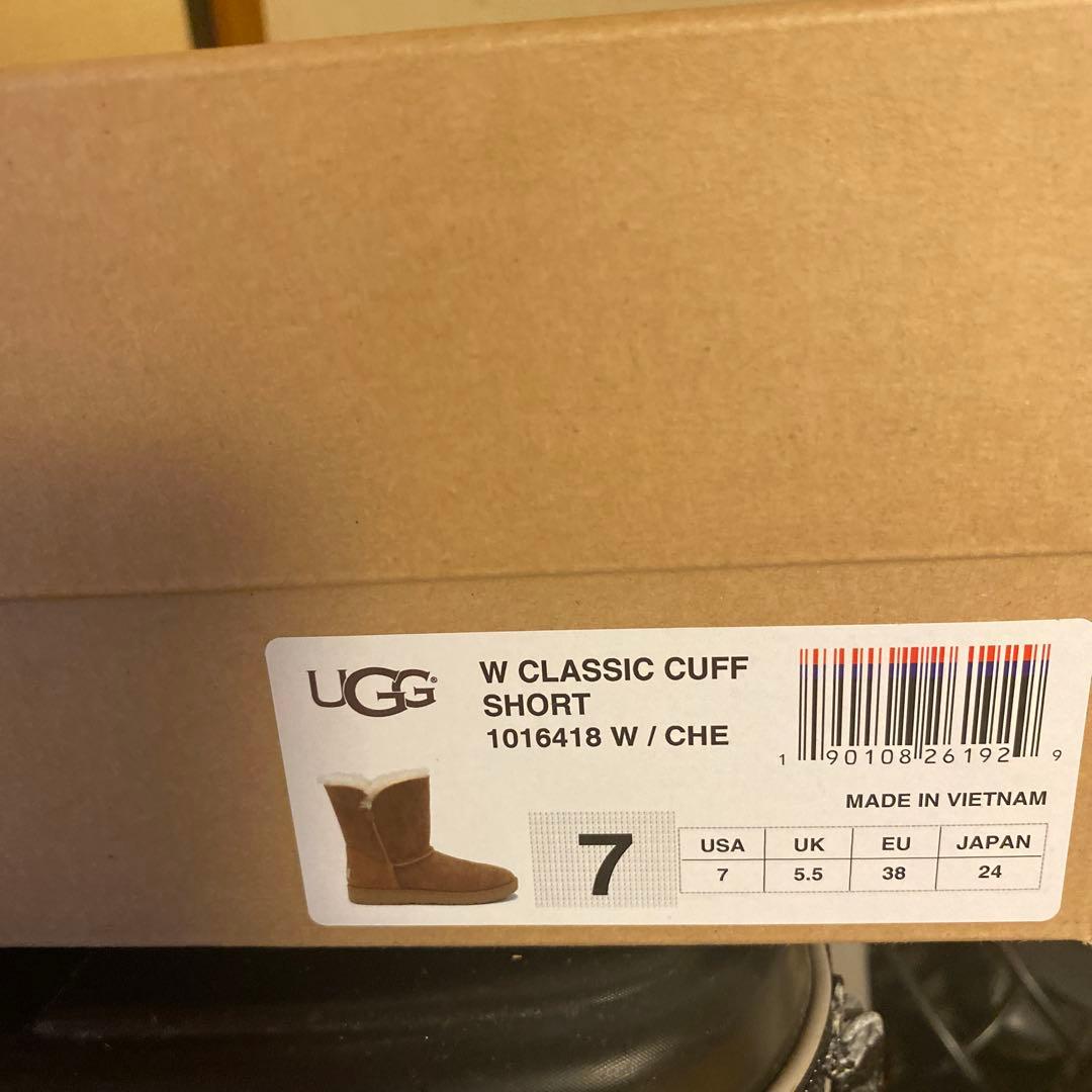 UGG ブラウン ムートンブーツ L