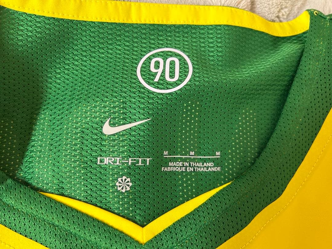 【正規品】ブラジル代表復刻ユニフォーム ロナウジーニョ インポートMサイズ