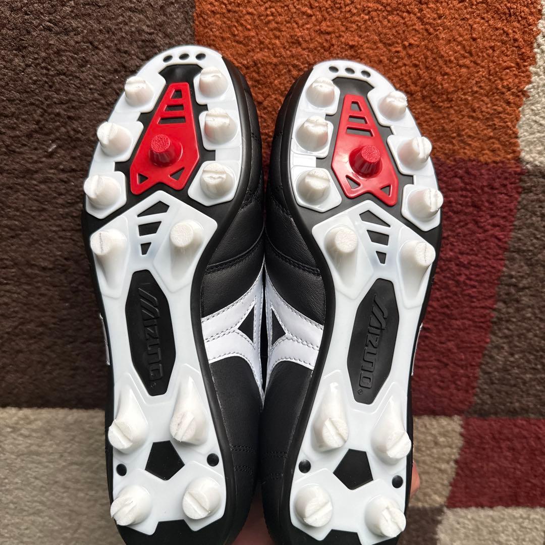 ミズノ モレリア2ジャパン 加工品黒 クロスステッチ 26.5㎝