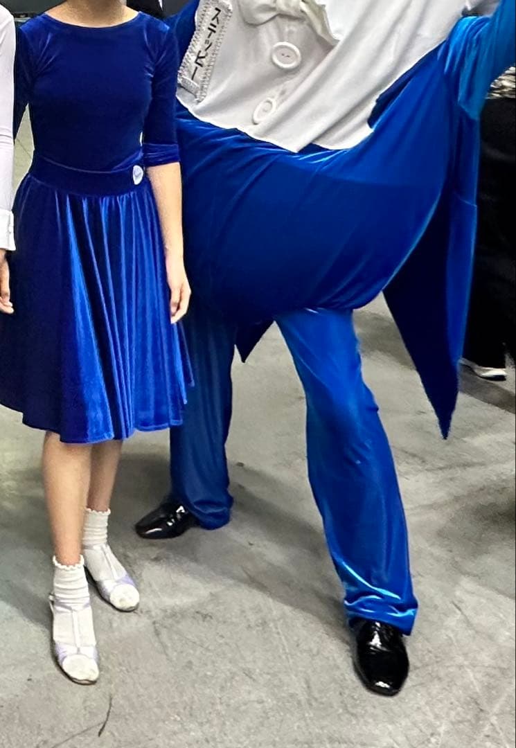 サシュエル　青ジュブナイルドレス