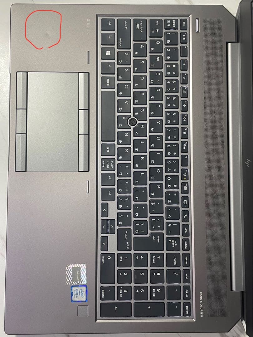 HP ZBook 15 G6 ノートPC Intel i7 16GB 512GB