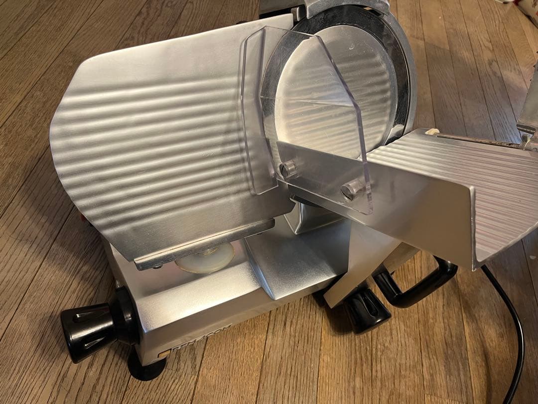 レマコム　ステンレススチール ミートスライサー RSL-220 半解凍